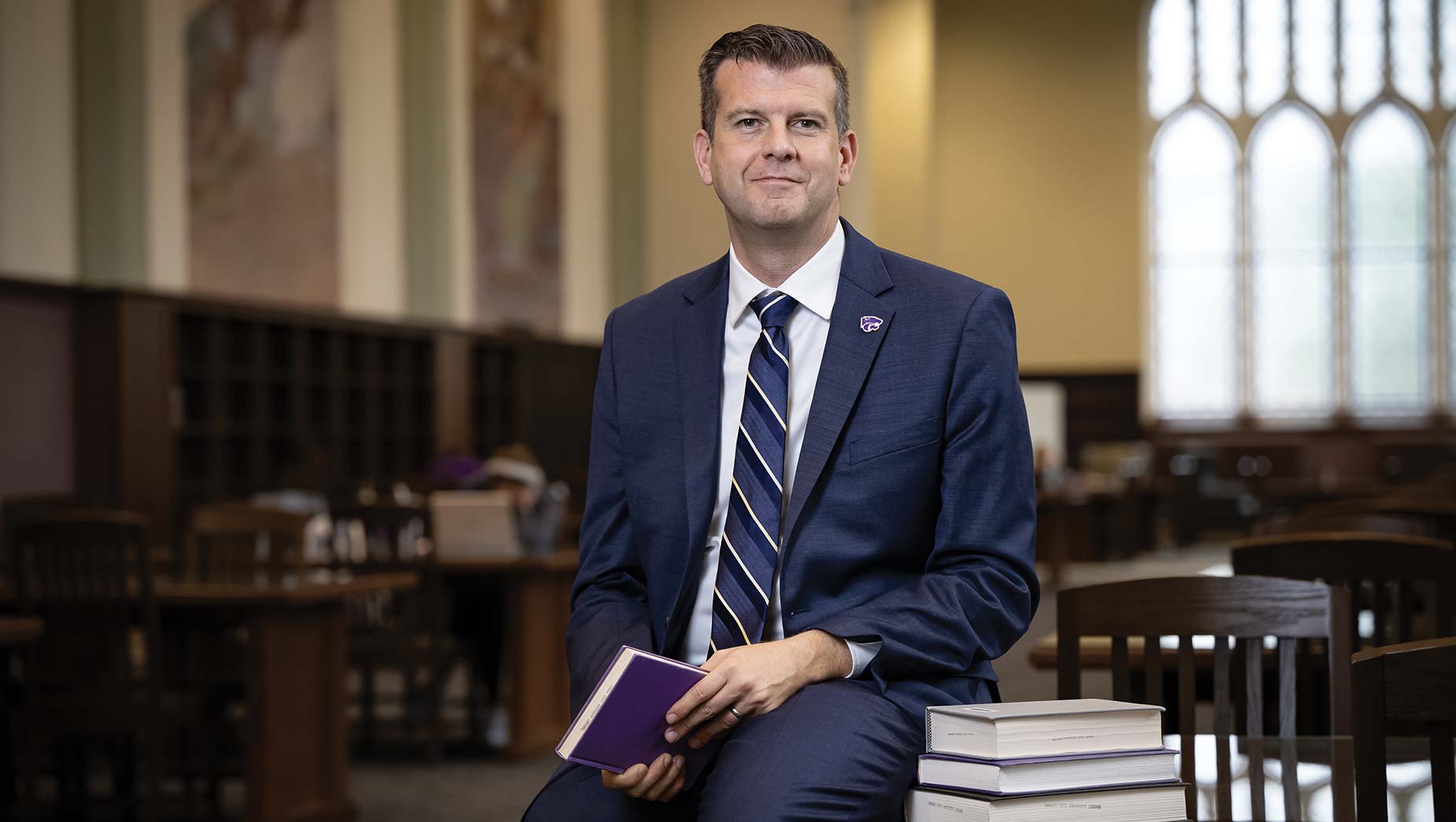 James Wiser, the new dean of K-State Libraries