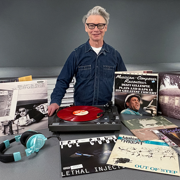 Thomas Bell, academic services librarian, is collaborating on an online discography of 21st-century Indigenous music recordings.