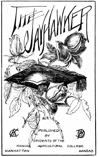 Cover of the Jayhawker newspaper