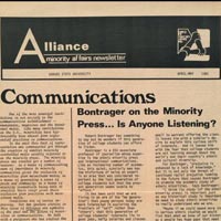Image of a Alliance newsletter