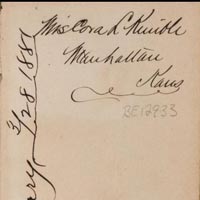 Image of the handwritten title page
